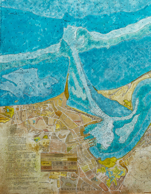 Nantucket Harbor Nautical Chart | Limited Edition Prints